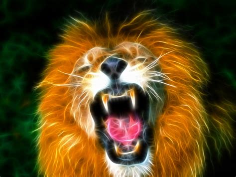 Fractal lion by debby-saurus on DeviantArt