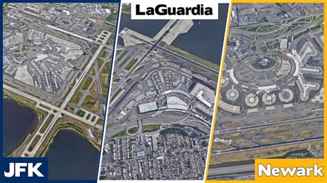 Jfk Vs Laguardia Vs Newark New York Citys Airports Compared Youtube