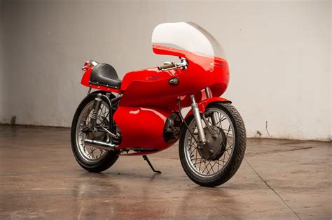 A Rare Aermacchi Harley Davidson Race Bike