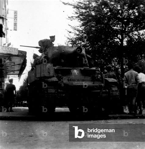 Image Of Second World War 1939 1945 Paris Uprising 25 August