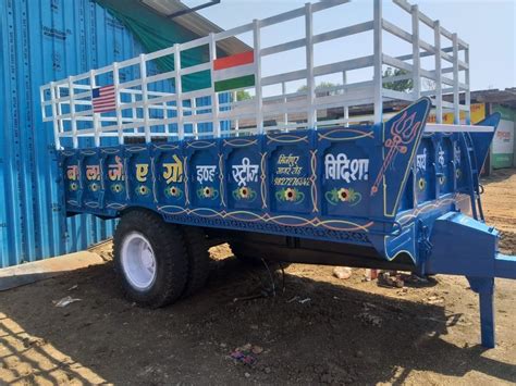 Mild Steel Mini Tractor Trolley For Agriculture At Rs In Vidisha