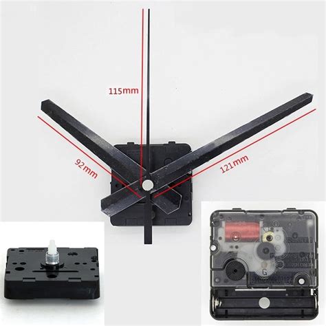 Rhythm Sweep Mechanism Plastic Quartz Clock Movement Silent Movement