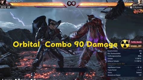 Tekken Bryan Combo Orbital Damage Youtube