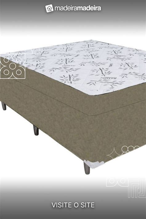 Cama Box Baú Casal Conjugado Ortopédico Suede Bege 45x138x188