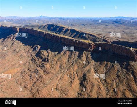 Aerial View Of The West Macdonnell Ranges Northern Territory Nt