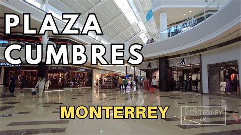 4K Plaza Cumbres Monterrey Nuevo León México Walking tour