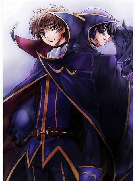 Lelouch Lamperouge Code Geass Artistic Drawing Poster For Sale By