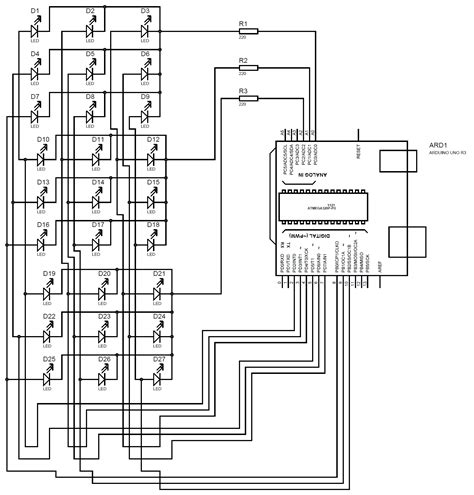 8x8x8 Rgb Led Cube Schematic 8x8x8 Rgb Led Cube