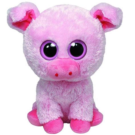 Ty Beanie Boos Buddies Corky The Pig