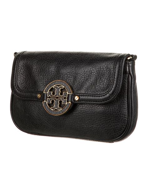 Tory Burch Leather Crossbody Bag Black Crossbody Bags Handbags Wto330659 The Realreal