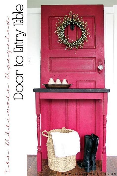 10 Creative Upcycled Door Diy Projects Door Diy Projects Diy Door