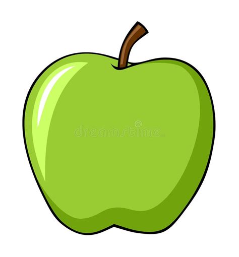 Pomme Verte Illustration De Vecteur Illustration Du Fruit 4929784