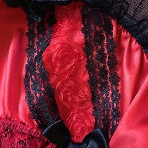 Foxy Red Black Trim Satin Sissy Panties Girly Feminine Bikini Knickers Medium To XXL Etsy