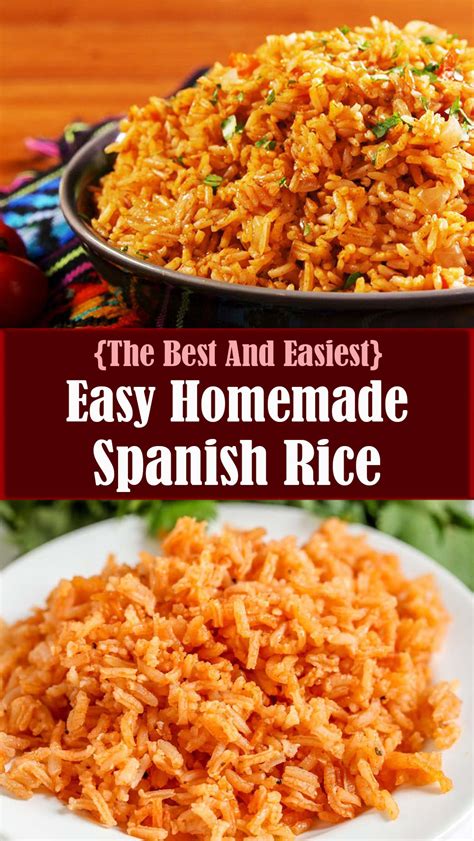 Easy Homemade Spanish Rice Reserveamana