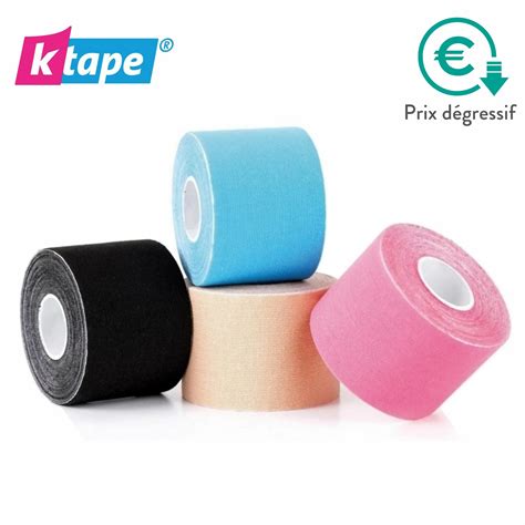 Bande Adh Sive Lastique M X Mm Couleurs K Tape By