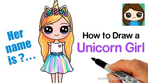 Kawaii Unicorn Drawing | The Best Porn Website