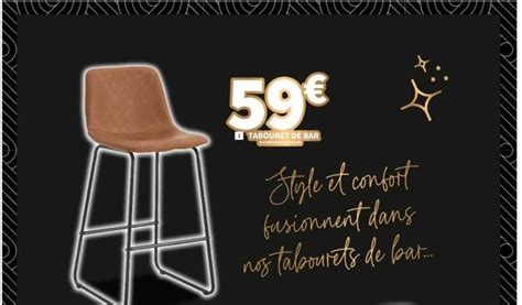 Promo Tabouret De Bar Chez Conforama Icatalogue Fr