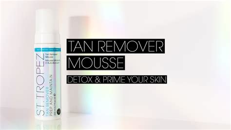 How To Remove Tan How To Get Rid Of Fake Tan Sttropez Tan Remover