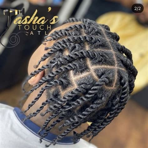 55 Attractive Two Strand Twists Hairstyles For Black Men To Wear In