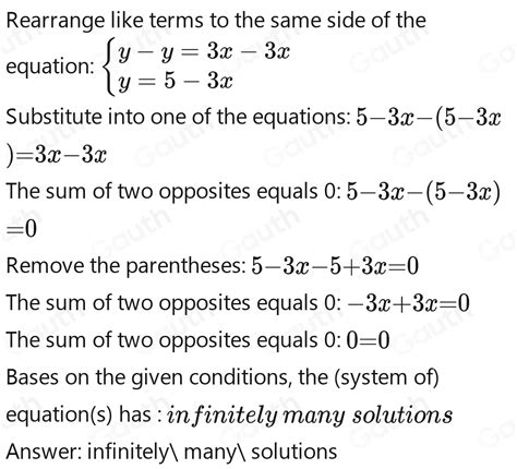 Solved 11 Solve The Pair Of Simultaneous Equations 3xy1x 2y5 X 1