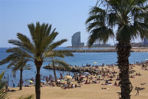 Barcelona Beaches - Spain editorial image. Image of spain - 26912620