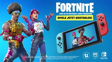 Fortnite Ist Kostenlos Auf Der Nintendo Switch Gestartet