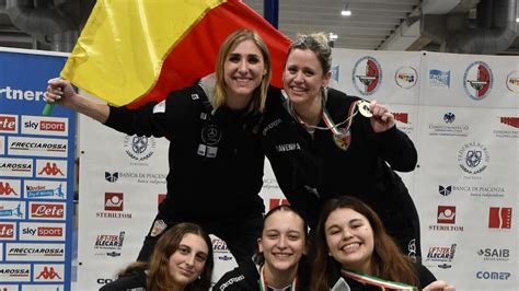 Scherma Trionfo Tricolore A Piacenza Per Le Spadiste Ravennati