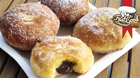 La Recette De Beignet Au Nutella Fastgoodcuisine Youtube