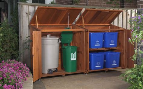 Garbage And Recycling Bin Outdoor Storage Online Factory Tagline Au