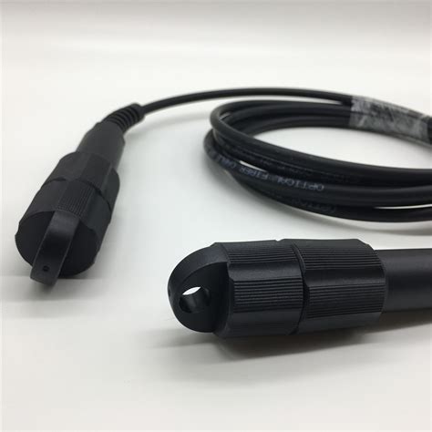 Ftta 2Fo DLC PDLC Outdoor Tactical Armored PDLC Fiber Optic Patch Cord