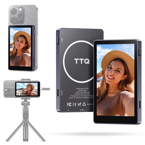 Vlog Selfie Monitor Screen, Magnetic Phone Vlog Selfie Monitor Screen
