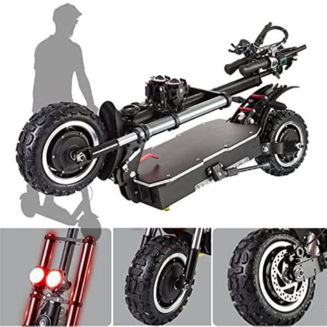 Hwwh Offroad Electric Scooter Adult Fast Folding E Scooters High Power