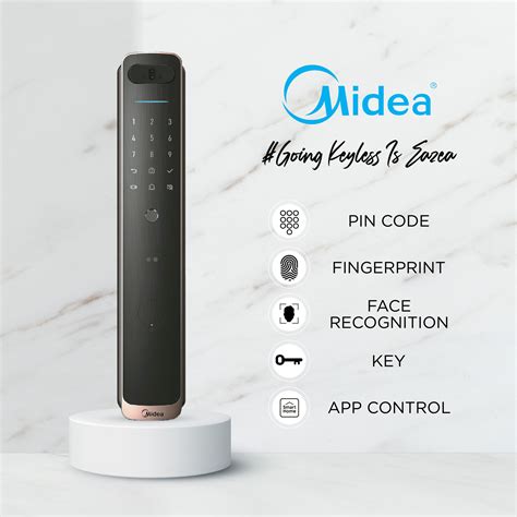 Midea Bf Plus Digital Door Lock Eazea Smart Lock