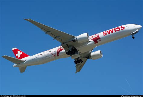 HB JNA Swiss Boeing 777 3DEER Photo By Frederik Martin ID 713963