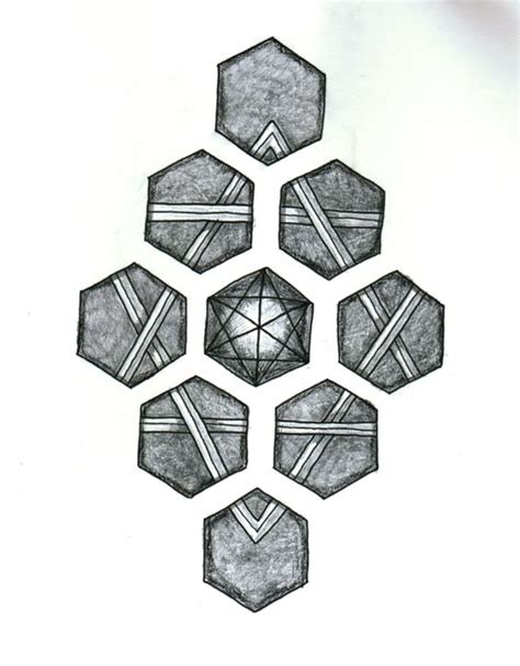 Geometrique Drawing By Valentine Fasquel Artmajeur