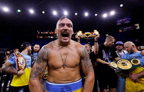 Oleksandr Usyk Vs Tyson Fury Anthony Joshua Jagokan Si Raja Gipsi Okezone Sports