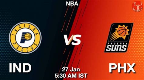 Ind Vs Phx Dream Team Prediction Fantasy Nba Tips Jan