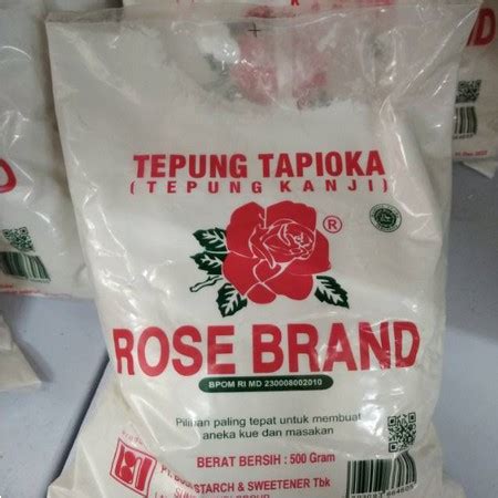 Jual Tepung Tapioka Rose Brand Gr Kanji Shopee Indonesia