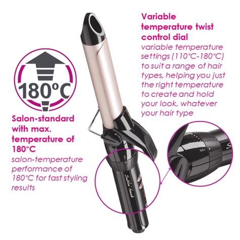 BABYLISS 32mm Sublim Touch Pro 180 Curling Iron C332E In2live