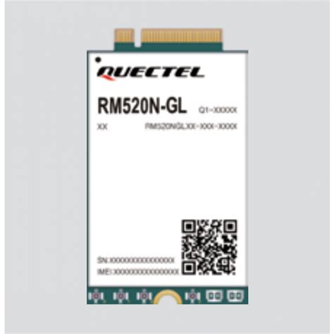Quectel RM520N-GL 5G Sub-6GHz M.2 Module Specs, Price, Datasheet