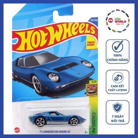 Xe M H Nh Hot Wheels Basic Lamborghini Miura Sv Hcx Shopee