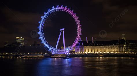 Ojo De Londres En La Noche Fondo De Pantalla