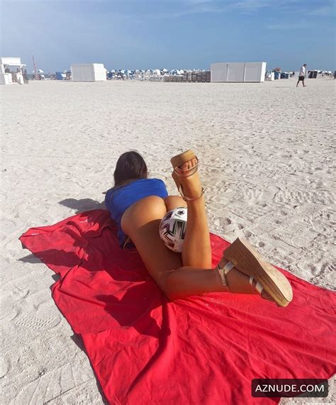 Claudia Romani Sexy Poses On The Beach And Shows Off Her Hot Body In Miami Aznude