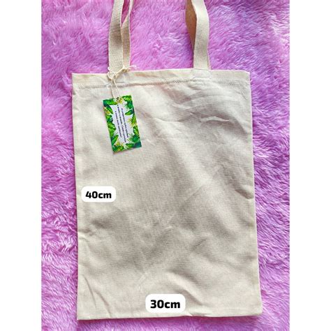 Kit Ecobags X Cm Lisa Algod O Shopee Brasil