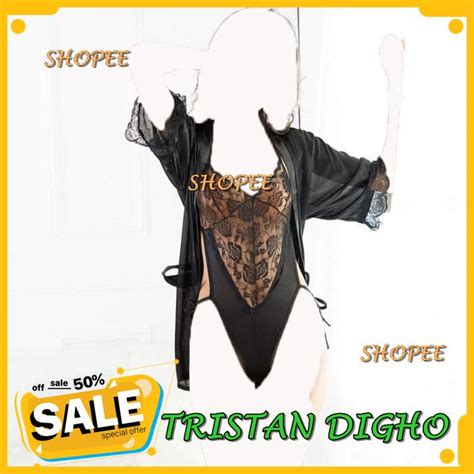 Jual SEXY LINGERIE SET KIMONO LINGERIE BAJU TIDUR KOSTUM BRA A SEXY