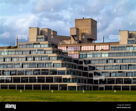 The University of East Anglia campus in Norwich England UK designed by ...