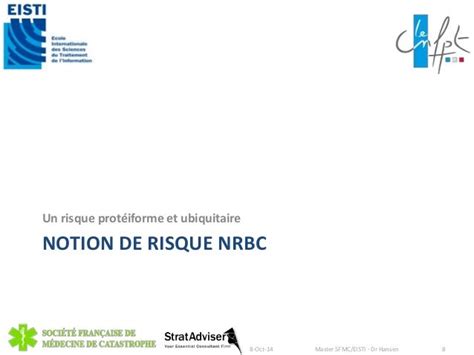 Du Risques Sanitaires 2014 Nrbc