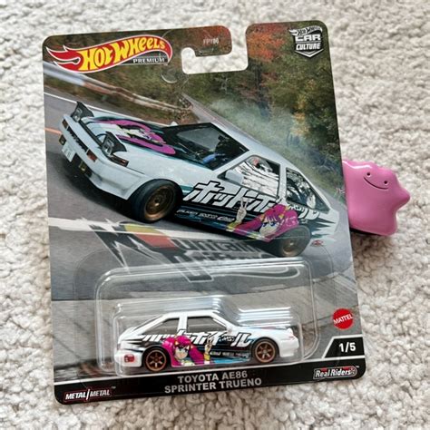 Hot Wheels Premium Toyota AE86 Sprinter Trueno Mountain Drifters Shopee Malaysia