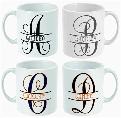 Personalised Name Coffee Mug Custom Name Mug T For Him Etsy