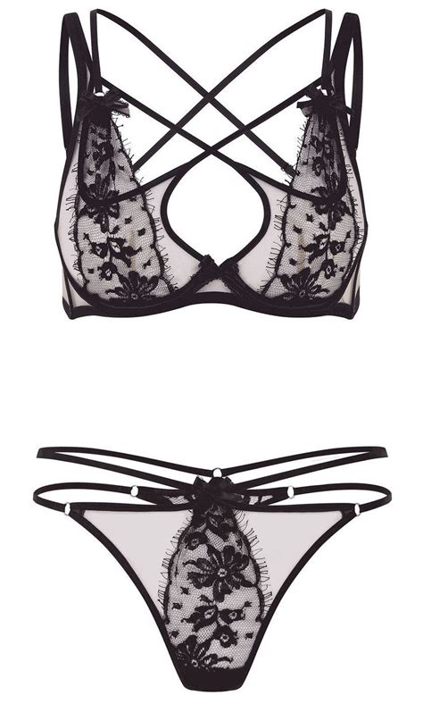 Marty Simone Luxury Lingerie La Perla Floral Groove In Violet